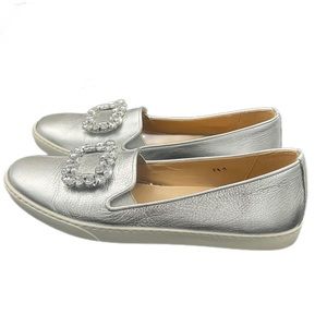 Sesto Meucci Frieda Ornamented Metallic Sneakers